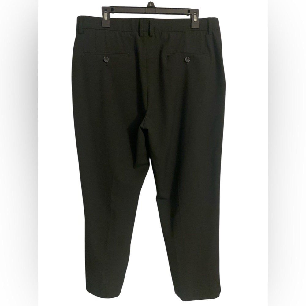 Haggar Classic Black Dress Pants 38x30 EUC